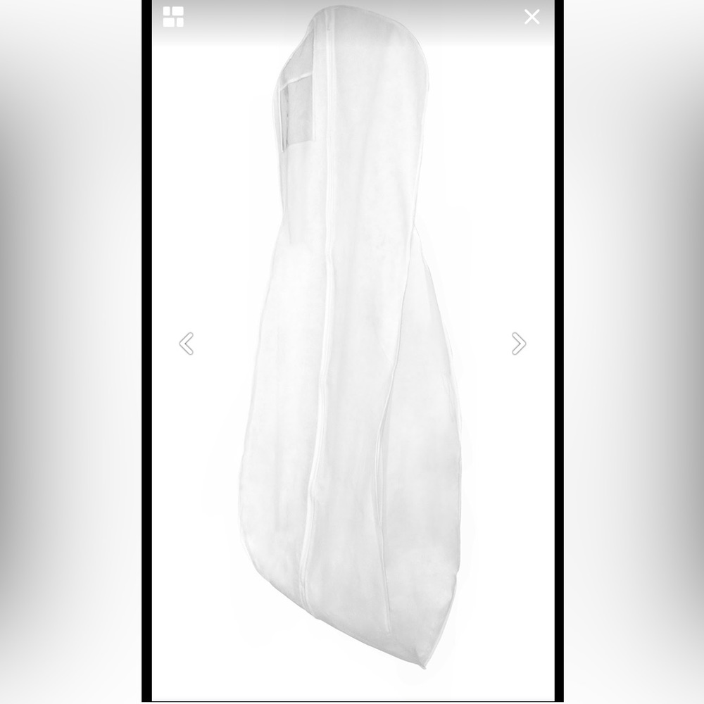 RusojuX-Large White Gown Bag.